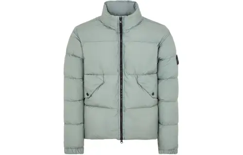 STONE ISLAND Logo Patch Puffer Jacket