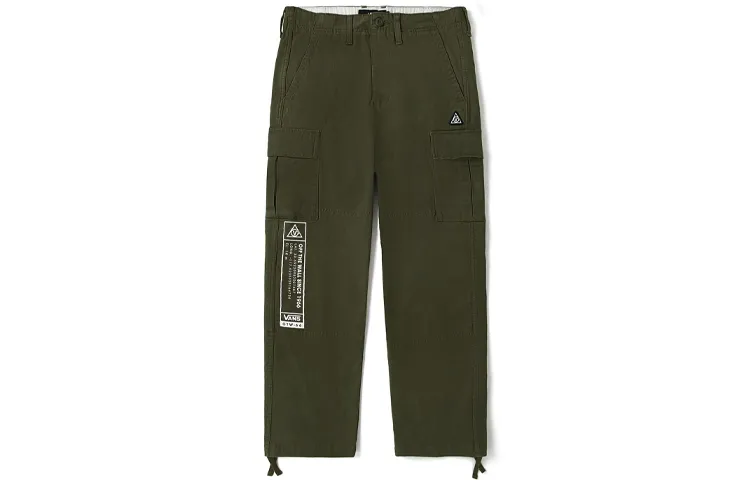 Vans Cargo Pants Men's Avocado Green Moderate