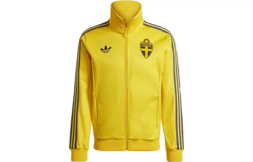 Adidas Originals Sweden Beckenbauer Track Top Jackets & Coats Men's Yellow