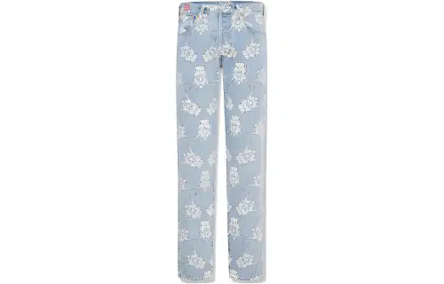 Levis x Gundam Seed '93 501® printed jeans