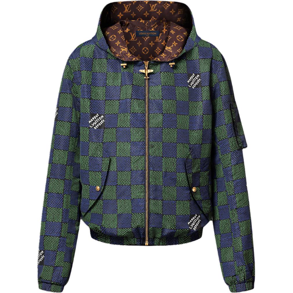 Мужская куртка Louis Vuitton (зеленая)
