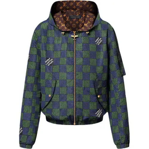 LOUIS VUITTON Damier Reversible Windbreaker