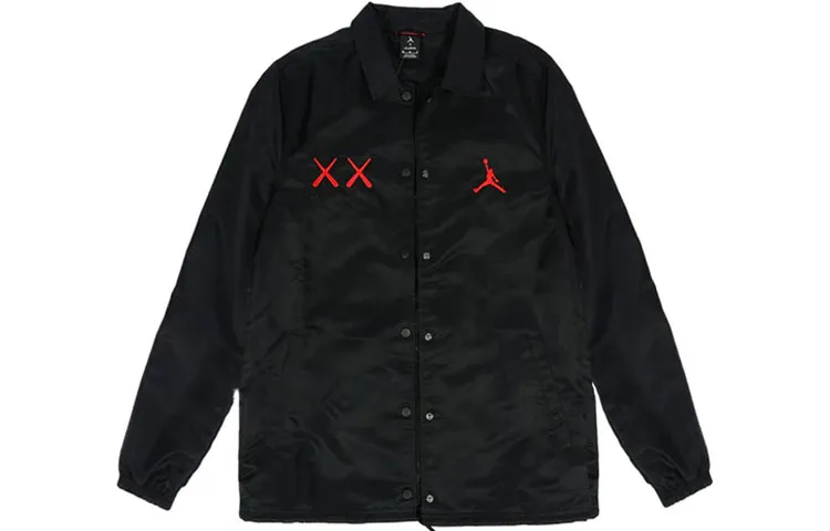 Kaws X Jordan Satin Coaches Jacket