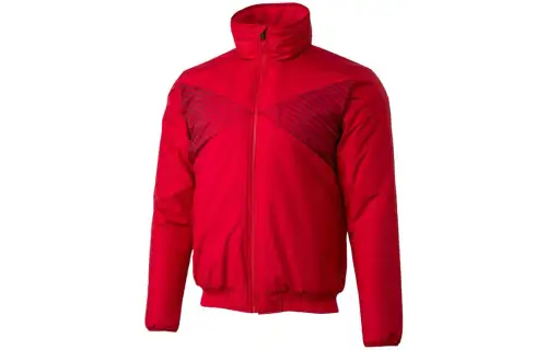 ASICS Baseball Ground Jackets Men's Red Stand Collar Moderate Other