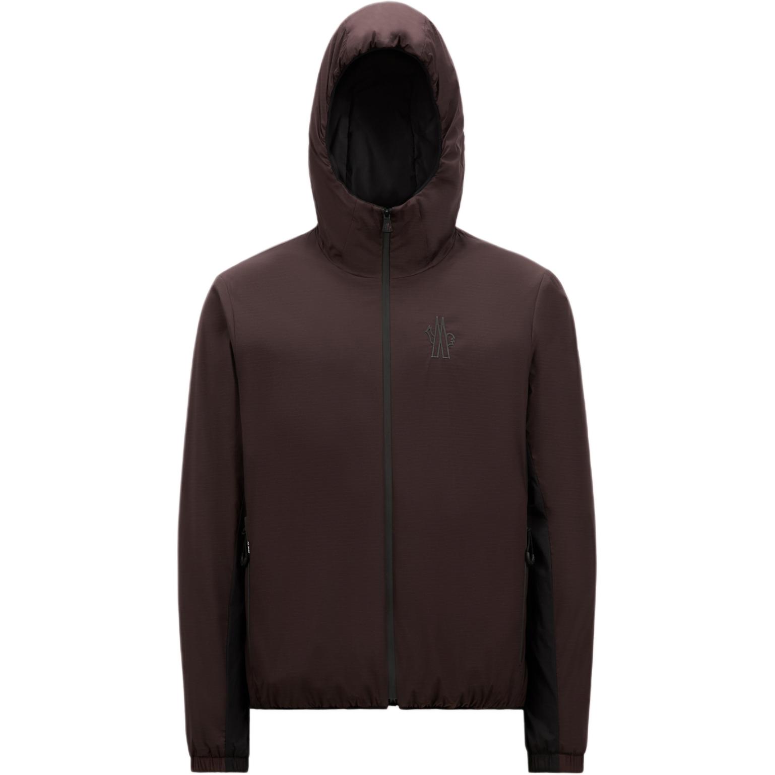 Мужские куртки Moncler Grenoble Bissen (темно-коричневые)