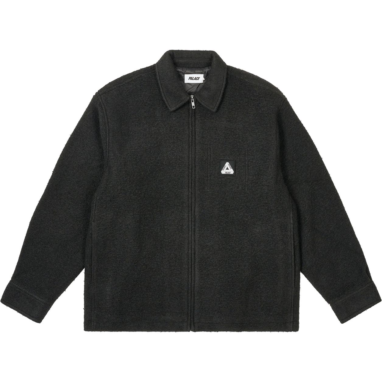 Куртка Palace Wooly Zip Jacket (черная)