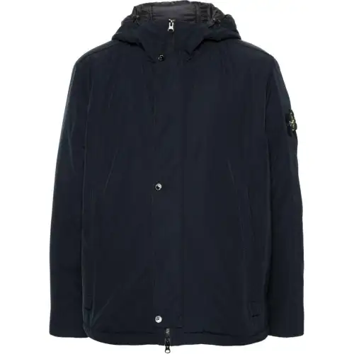 STONE ISLAND Funnel Neck Hooded Jacket