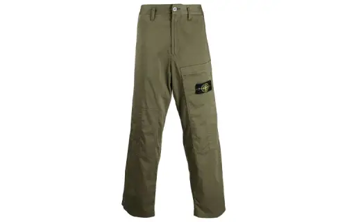STONE ISLAND SS21 Cargo Pants Men's Green