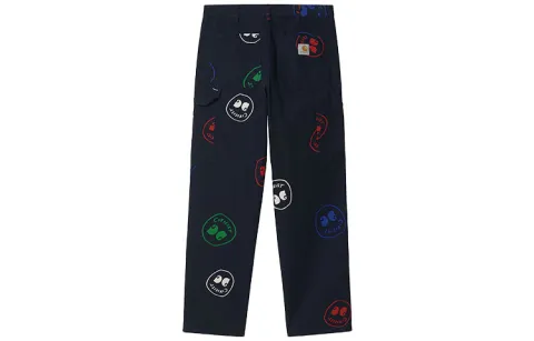Carhartt WIP x CIVILIST BERLIN Single Knee Pant Cargo Pants Men's Dark Blue