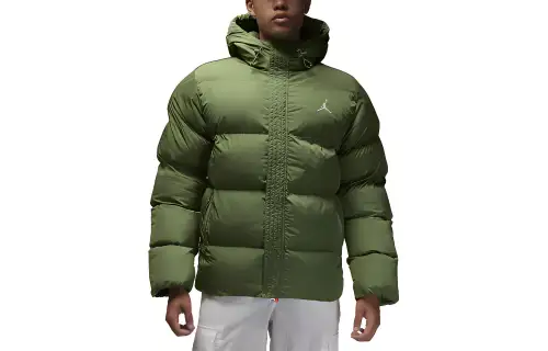 Jordan ESSENTIALS Puffer Jacket Men's Light Olive