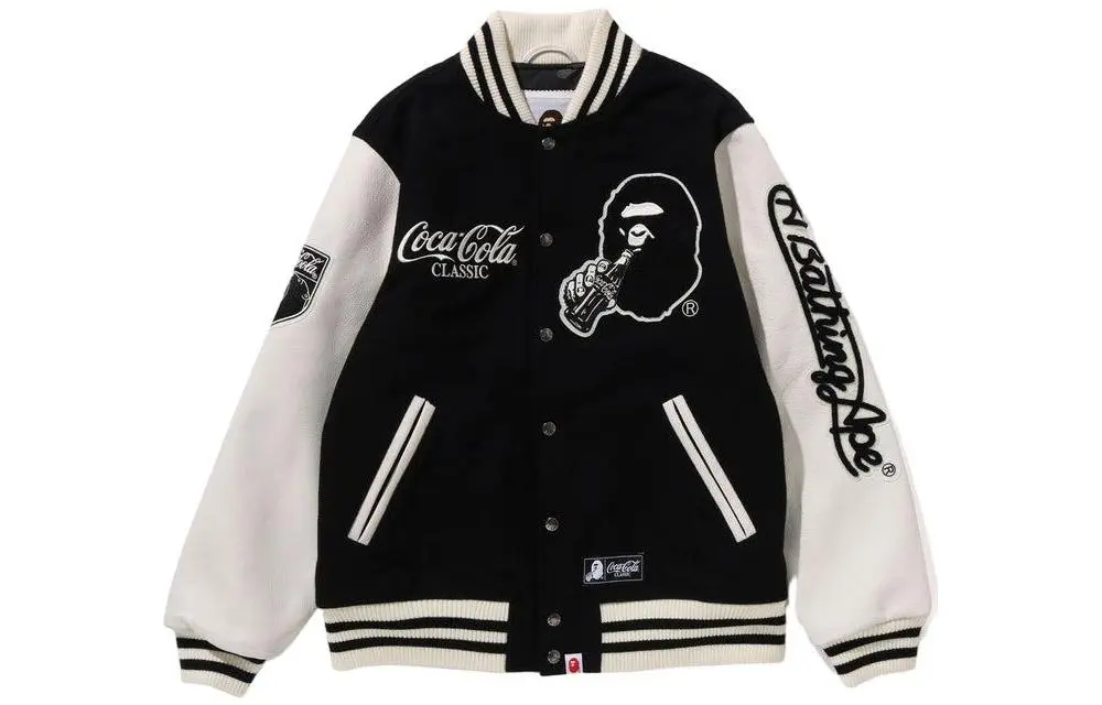 Bape X Coca Cola Varsity Jacket