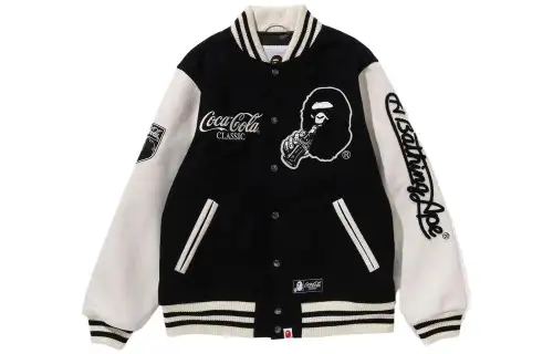 Bape X Coca Cola Varsity Jacket