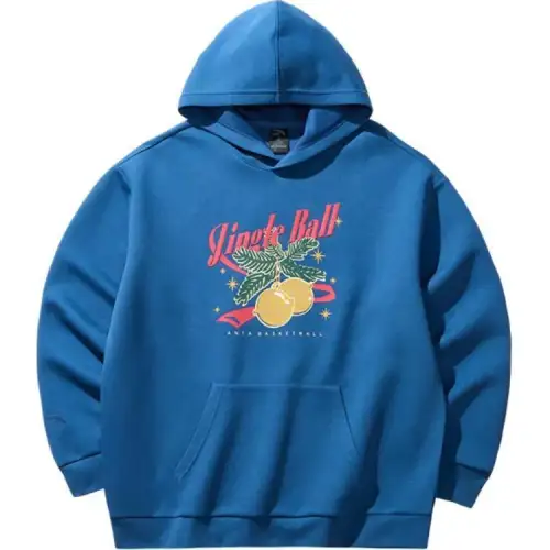 Anta Basketball Collection Sweatshirt Unisex Dark Cerulean