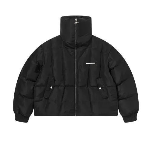 HARSH AND CRUEL Puffer Jacket Unisex Black