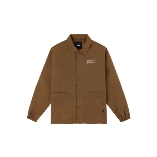 Vans Jackets Men's Brown Lapel Moderate Other