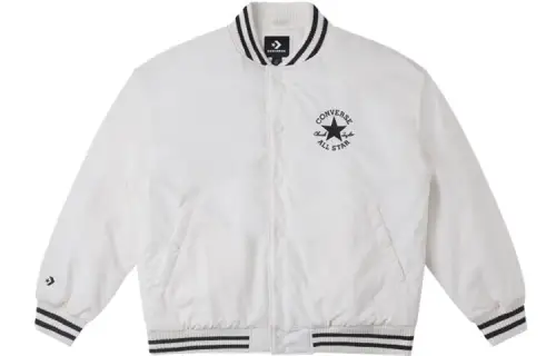 Converse Baseball Jacket Men's White