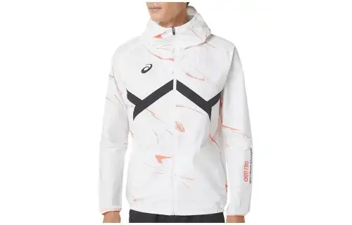 Asics Jackets & Coats Unisex White