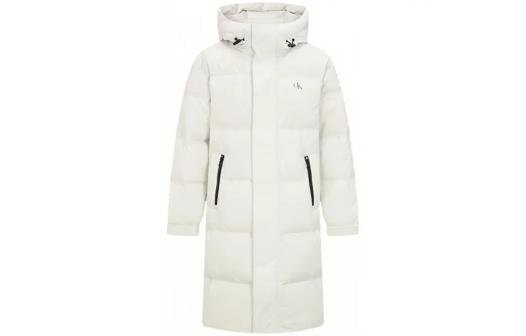 CALVIN KLEIN Down Jacket Unisex White