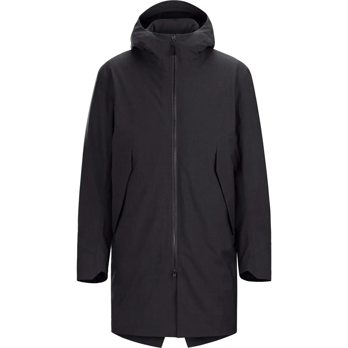 Arc'teryx VEILANCE MONITOR INSULATED TECH WOOL COAT Men's Black Heather