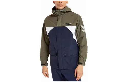 Timberland Jackets & Coats Men's Blue Green Multicolor