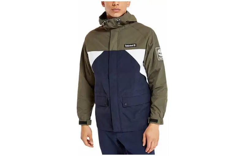 Timberland Jackets & Coats Men's Blue Green Multicolor