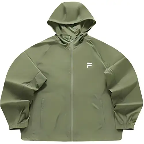 FILA FUSION UV Protection Sun Protection Clothing Men's Luxurious Green