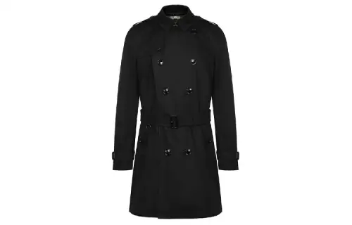 Burberry Trench Coat Men's Black