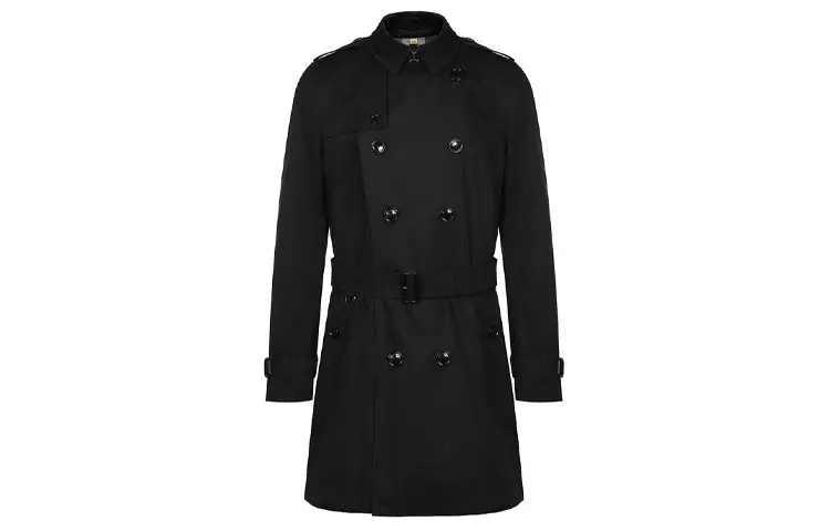Burberry Trench Coat Men's Black