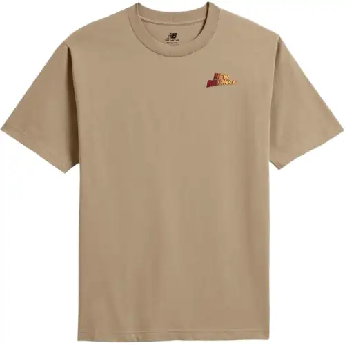 New Balance SS25 T Shirt Men's Brown