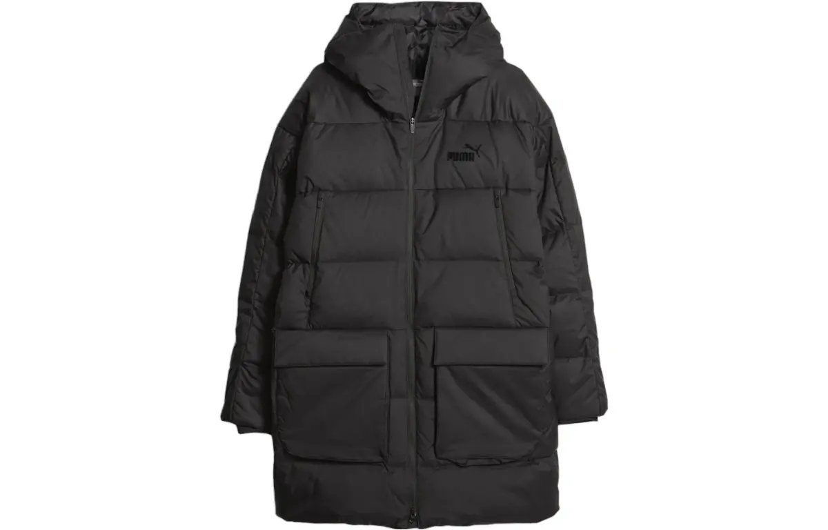 PUMA Doudoune À Capuche Homme Jacket Men's Black