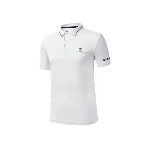 FILA Athletics Polo Shirt Men's White WT