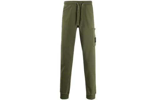 STONE ISLAND Knitted Fabric Sports Sweatpants Unisex