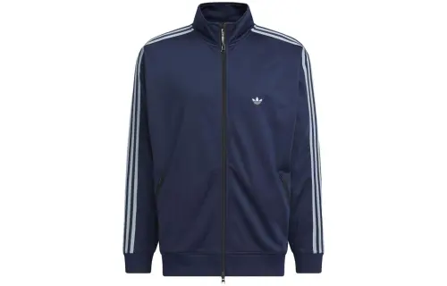 Adidas Originals Jackets Unisex Midnight Indigo Stand Collar Moderate Other
