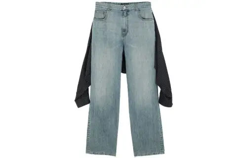 Balenciaga Hybrid Shirt Boyfriend Jeans