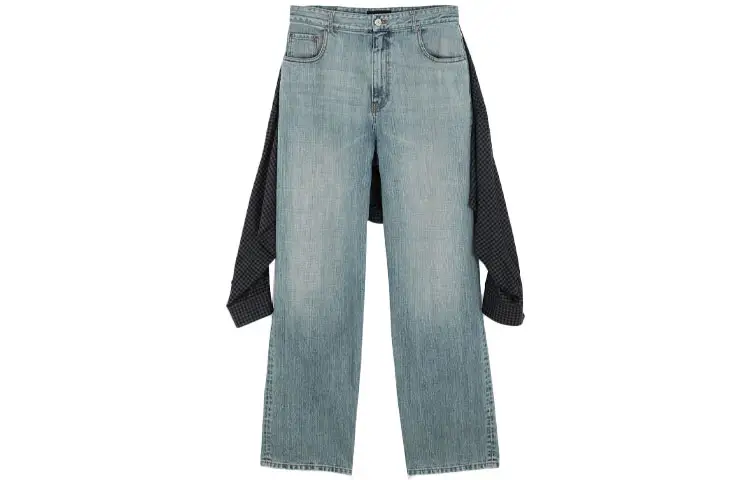 Balenciaga Hybrid Shirt Boyfriend Jeans