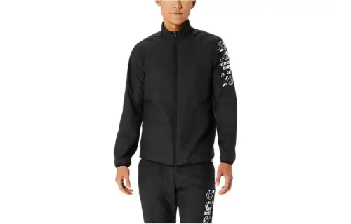 ASICS Hex Graphic Jackets & Coats Men's Black