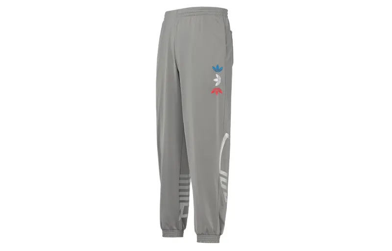 Adidas Originals Knitted Sweatpants Men's Moderate Straight Fit Pants