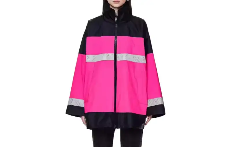 Vetements Jackets Women's Multicolor Baseball Collar Moderate