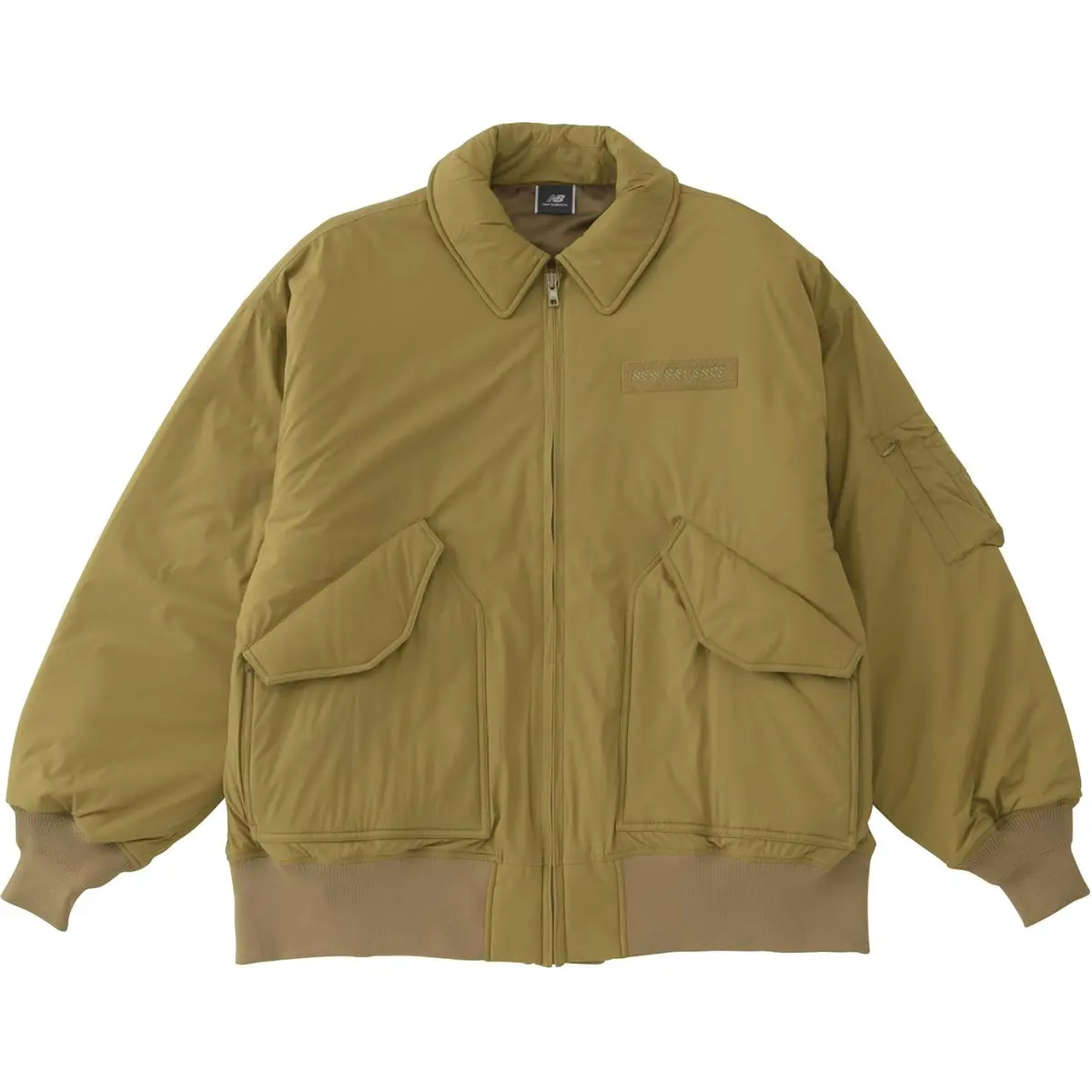 New Balance Jackets Men's Green Lapel Moderate Other