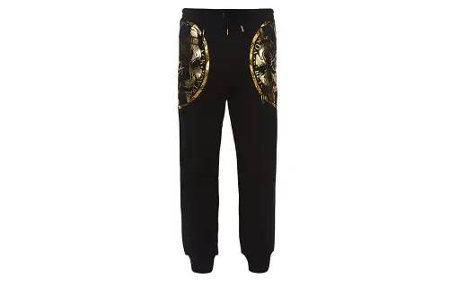 EVISU SS19 Casual Pants Unisex Black