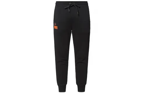 EVISU Knitted Sweatpants Men's Moderate Cuffed Pants