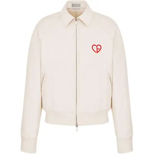Dior Zip-Up Long-Sleeved Jacket