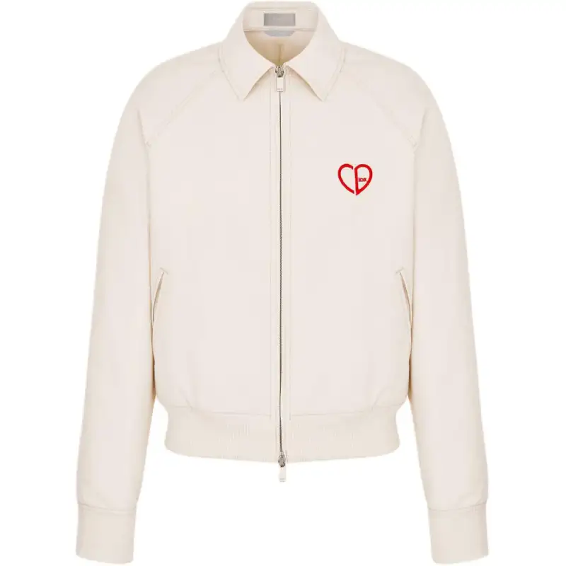 Dior Zip-Up Long-Sleeved Jacket