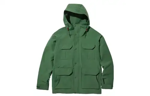 UNIQLO Jackets Men's 55 Turquoise Hooded Non Detachable Moderate Other
