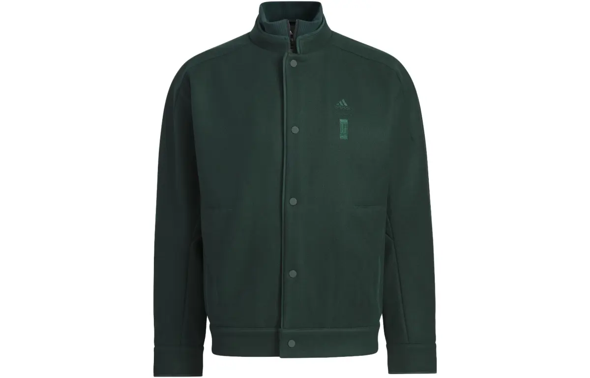 Adidas Wuji Series Wuji Melton Jacket Jackets & Coats Men's Dark Green