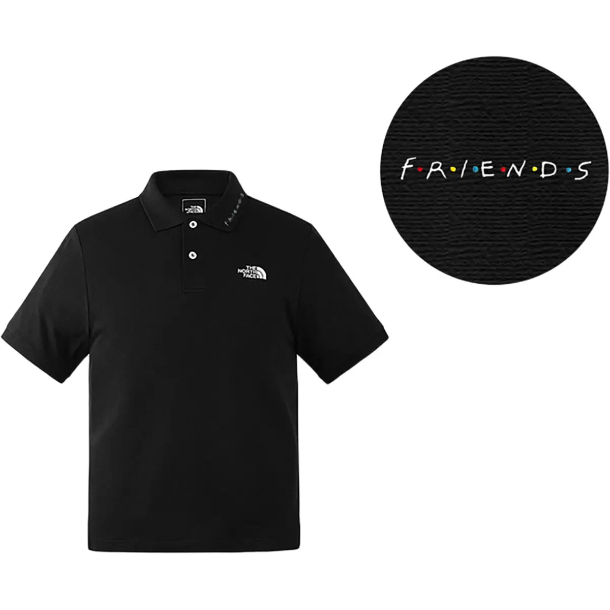 THE NORTH FACE Polo Shirt Men's Black