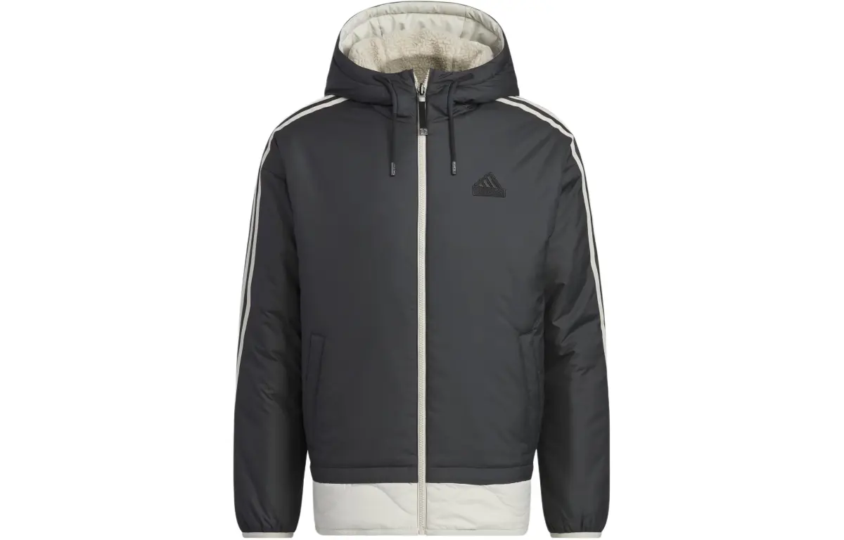 Adidas Year 2024 Reversible Padded Jacket Jackets & Coats Men's Black