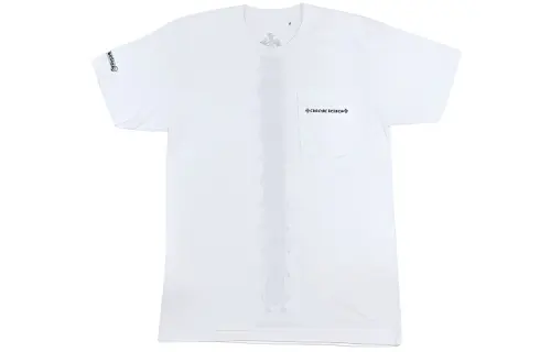 Chrome Hearts Cemetery Cross Tire Tracks T shirt