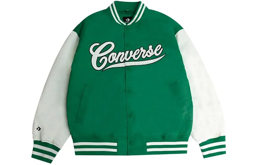 Converse Baseball Jacket Unisex Green