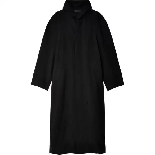 Balenciaga Raglan Hooded Coat